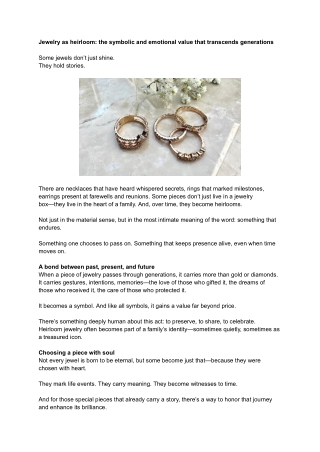 Jewelry as heirloom_ the symbolic and emotional value that transcends generations.docx