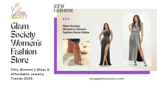 Chic Women’s Wear & Affordable Jewelry Trends 2025 - Glam Society