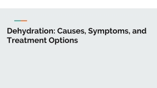 What is Dehydration: Symptoms, Causes & Treatment | Graphic Era Hospital