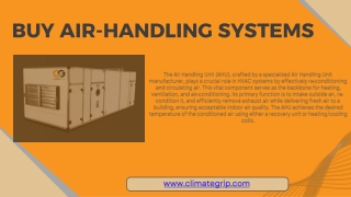 Buy air-handling systems