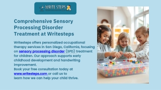 Sensory Processing Disorder Treatment