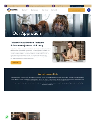 remote healthcare marketing assistant