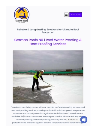 roof waterproofing services