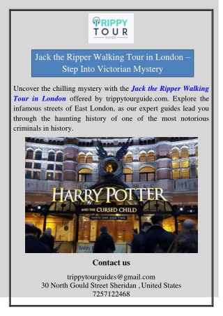 Jack the Ripper Walking Tour in London – Step Into Victorian Mystery