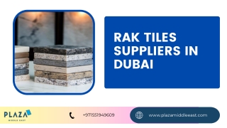 rak tiles suppliers in dubai PDF