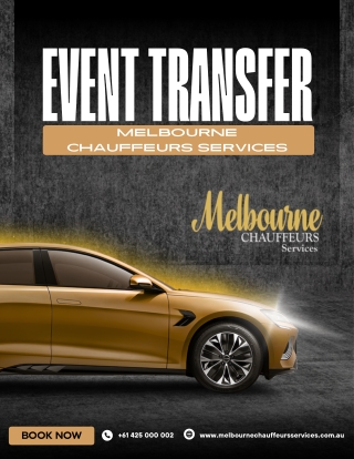 Reliable Event Transfer Melbourne | Melbourne Chauffeurs Services