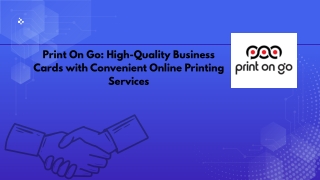 High-Quality Business Cards with Convenient Online Printing Services pdf