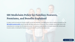 SBI-Mediclaim-Policy-for-Families-Features-Premiums-and-Benefits-Explained