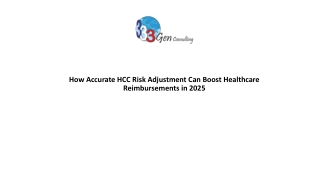 HCC Risk Adjustment for Better 2025 Reimbursements