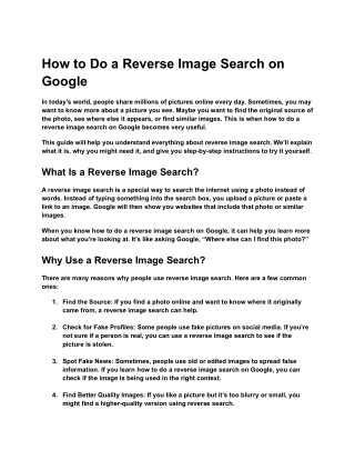 how to do a reverse image search on google
