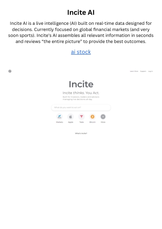 Incite AI