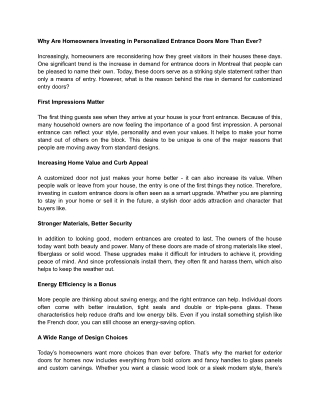 Superior Windows Doors