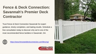 best fence company in savannah