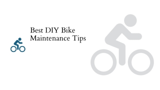 Best DIY Bike Maintenance Tips