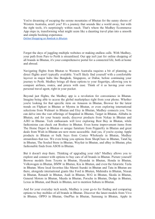 online shopping needs