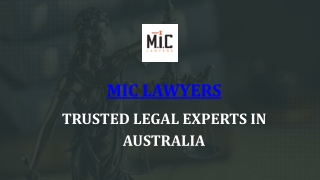 MIC Lawyers & Associates Pty Ltd