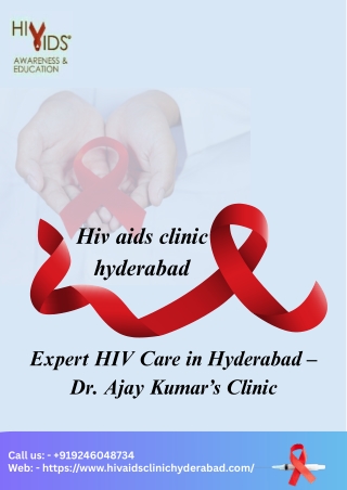 Expert HIV Care in Hyderabad – Dr. Ajay Kumar’s Clinic