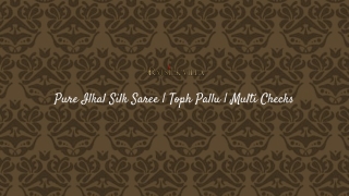 Buy Online Ilkal Silk Sarees in Hubli and India