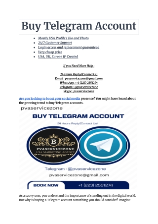 Buy Telegram Account (2)