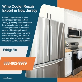 Wine Cooler Repair Expert in New Jersey  FridgeFix