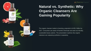Natural vs. Synthetic Why Organic Cleansers Are Gaining Popularity
