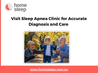 Visit Sleep Apnea Clinic for Accurate Diagnosis and Care