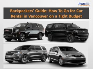 Surprising Ways to Enhance your Car Rental Experience in Vancouver