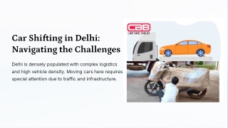 Efficient Car Shifting Services in Delhi