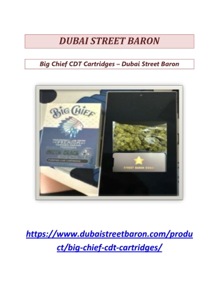 Big Chief CDT Cartridges