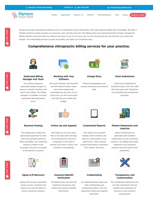 Chiropractic Billing Services