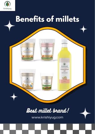 Benefits of millets