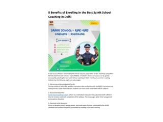 8 Benefits of Enrolling in the Best Sainik School Coaching in Delhi_00001