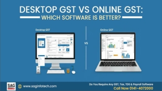 Which Is Better for Your Business: Online or Desktop GST Software?
