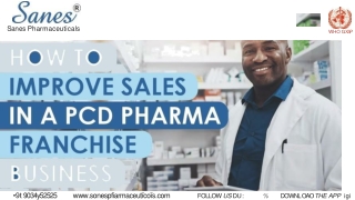 How to Improve Sales in a PCD Pharma Franchise Business