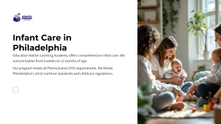 Trusted Infant Care in Philadelphia
