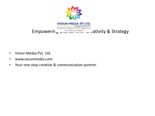 Vision_Media_SlideShare_Presentation