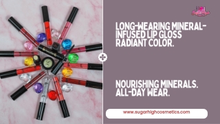 Elevate Your Look: The Impact of Long Wearing Mineral Infused Quality Lip Gloss