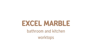 Bathroom and Kitchen Worktops London UK