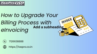 How to Upgrade Your Billing Process with eInvoicing