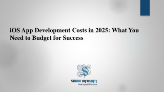 iOS App Development Costs in 2025 What You Need to Budget for Success