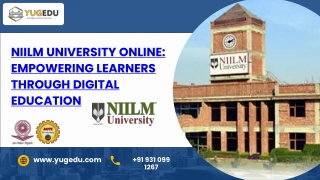 NIILM University: NIILM University Kaithal | NIILM University Kaithal UGC Approved