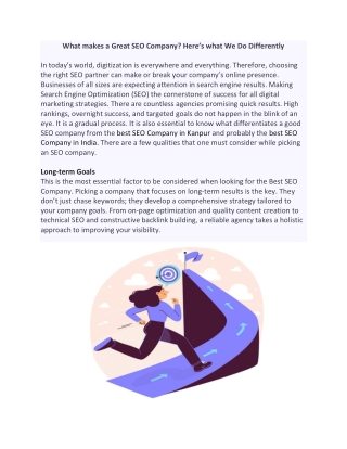 trienviro360-What makes a Great SEO Company