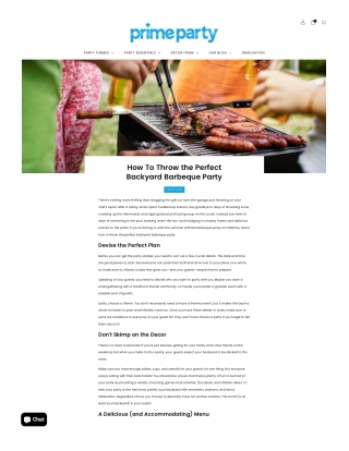 How to Throw the Perfect Backyard Barbecue Party Tips & Fun Ideas