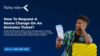 Emirates Airline name change policy
