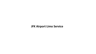 JFK Airport Limo Service