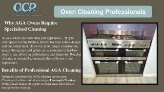 aga cleaning service near Christchurch