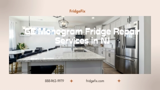 GE Monogram Fridge Repair Services in NJ  FridgeFix