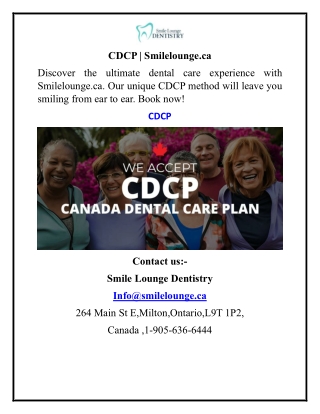 CDCP Smilelounge.ca