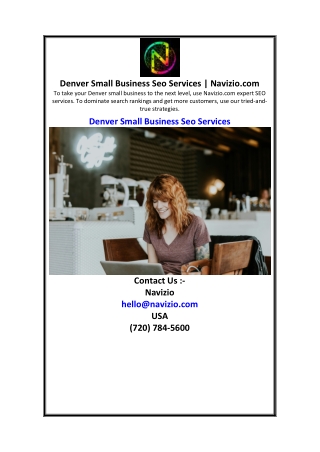 Denver Small Business Seo Services  Navizio.com