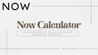 Loan Repayment Calculator for Managing Finances